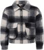 Looxs Revolution Cropped fleece jacket check voor meisjes in de kleur online kopen