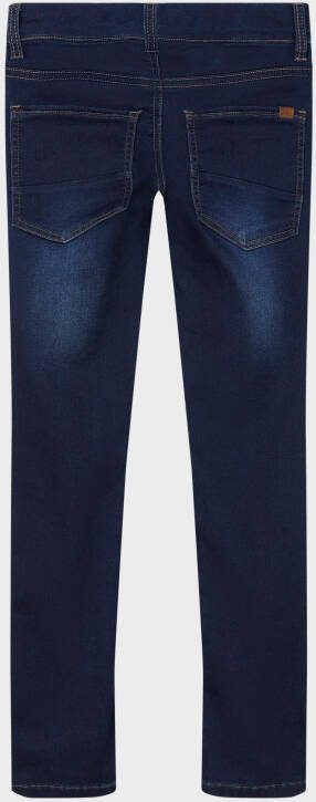 name it Nkmtheo Dnmthayer Swe Pant Noos Jeans Slim Taper , Blauw, Dames
