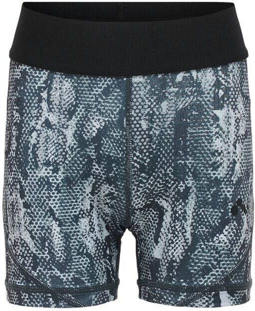 ONLY PLAY Girls sportshort Fox blauw/lichtgrijs/zwart