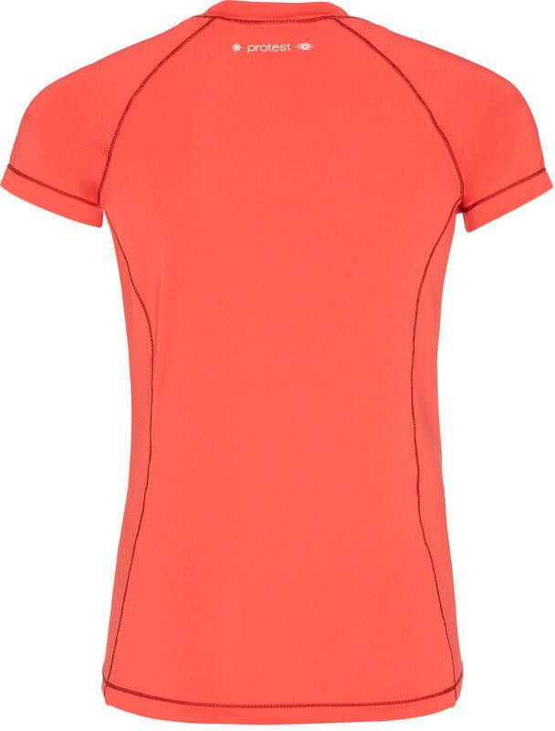 Protest Benta Rashguard Short Sleeve Junior Lichtrood