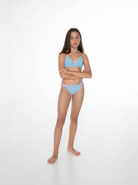 Protest Prtdiana Jr Triangle Bikini Kids Blauw