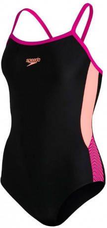 Speedo Endurance10 sportbadpak Dive Thinstrap zwart