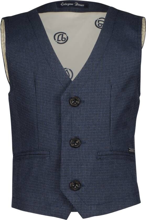 VINGINO ! Jongens Gilet -- Donkerblauw Polyester/rayon.