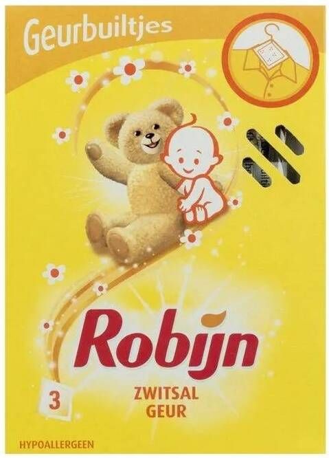 Robijn Geurbuiltje Zwitsal 6 x 3 stuks Voordeelverpakking