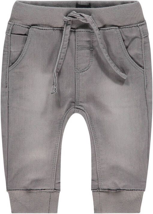 Babyface newborn baby regular fit jeans grijs