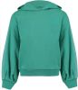 CoolCat Junior hoodie Sasja met tekst groen online kopen
