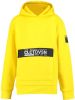 CoolCat Junior hoodie Storm met printopdruk geel online kopen