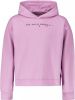 Garcia hoodie met tekst lila online kopen