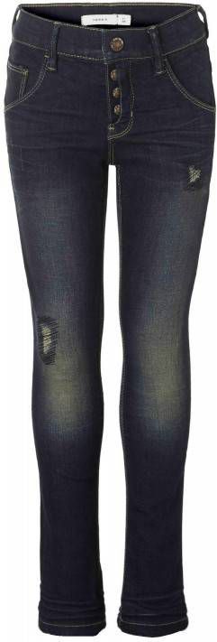NAME IT KIDS slim fit jeans NITTOBO dark denim