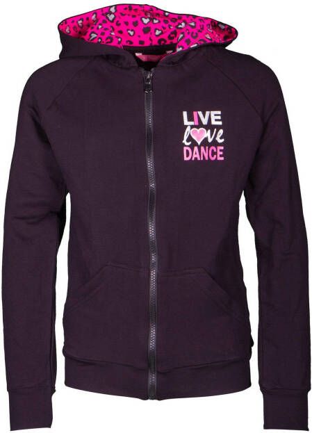 Papillon sportvest zwart/roze