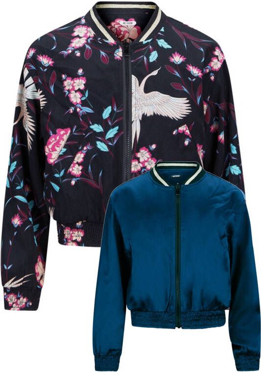 Retour Denim reversible jasje Helene marine/multicolor