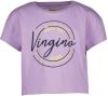 Vingino T shirt Hidra met logo zachtpaars online kopen